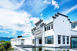 399元起享沃阁驿墅宏村水墨里酒店住宿 夹溪河漂流