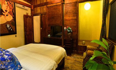 【郑州宏村万巢酒店.塔川团购】宏村万巢酒店.塔川徽式豪华大床房住宿团购|价格|图片_美团网